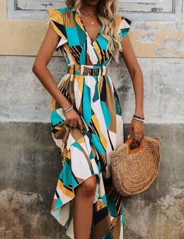 Rochie lunga SHEIN, mix culori