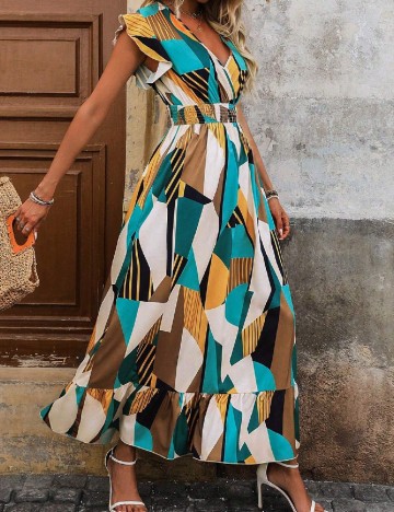 Rochie lunga SHEIN, mix culori