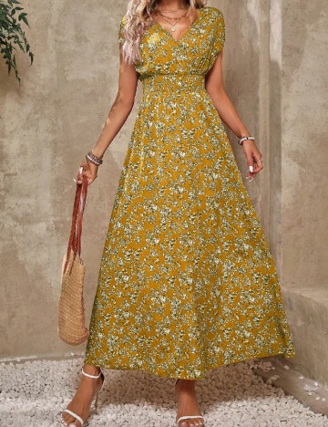
						Rochie lunga SHEIN, floral