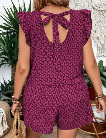 Compleu SHEIN CURVE, roz