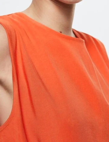 Rochie scurta Mango, portocaliu