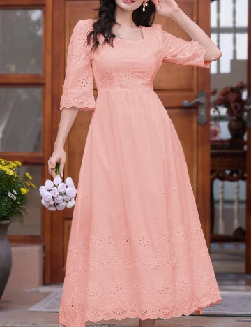 Rochie medie SHEIN, roz