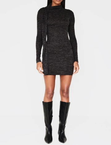 Rochie scurta PRETTYLITTLETHING, negru Negru