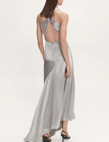 Rochie lunga Mango, gri