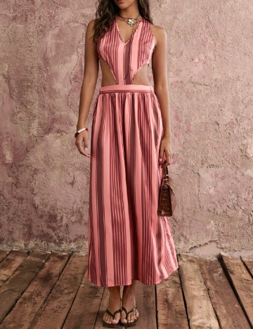 
						Rochie lunga SHEIN, roz