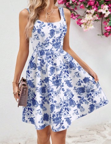 
						Rochie scurta SHEIN, alb