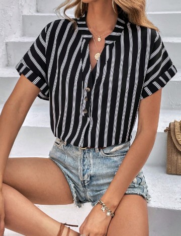 
						Camasa SHEIN, negru