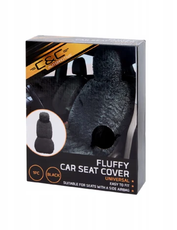 Husa scaun auto C&C Automotive, negru Negru