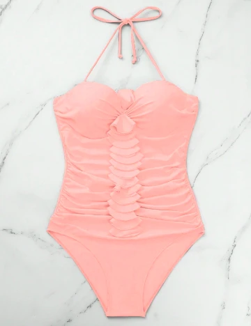 Costum de baie SHEIN, roz