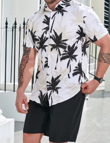 
						Compleu SHEIN Plus Size Men, negru