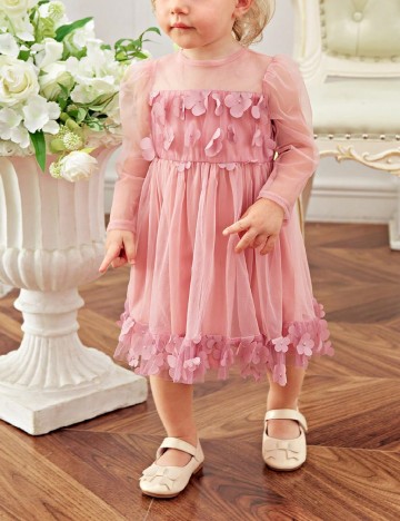 
						Rochie Shein Kids, roz