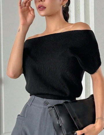 Bluza Dazy, negru Negru