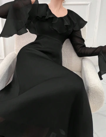 Rochie lunga SHEIN, negru