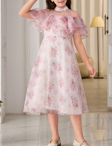 
						Rochie Shein Kids, roz