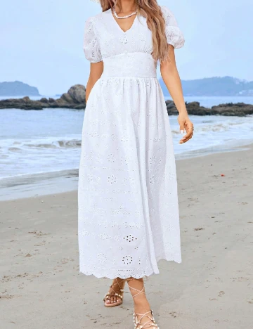 Rochie lunga SHEIN, alb