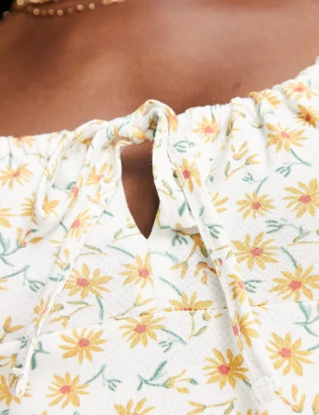 Rochie scurta Miss Selfridge, floral print