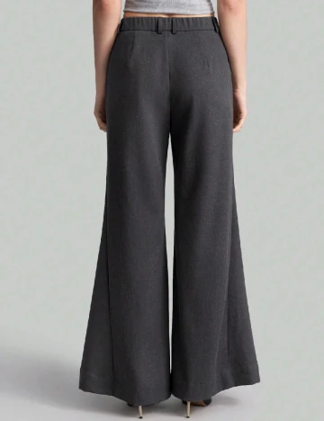 Pantaloni SHEIN, gri inchis