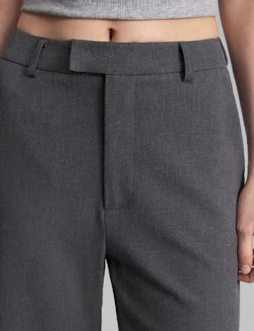 Pantaloni SHEIN, gri inchis