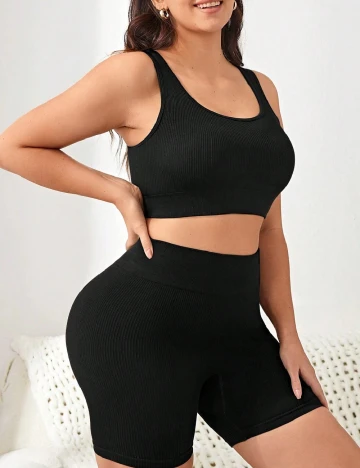 Compleu SHEIN CURVE, negru