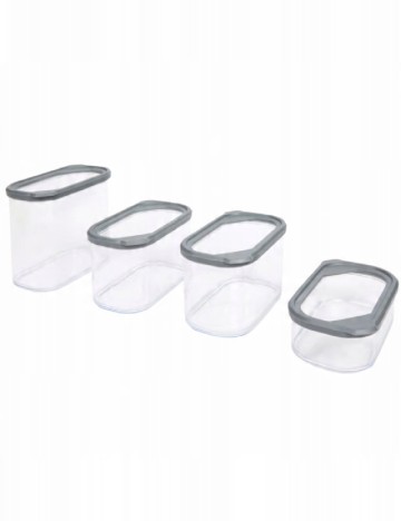 Set recipiente Moritz & Moritz, transparent
