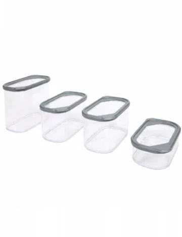 Set recipiente Moritz & Moritz, transparent