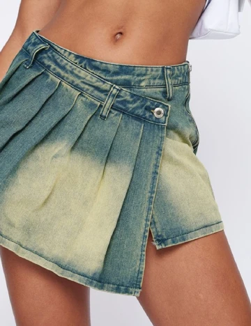 Fusta PRETTYLITTLETHING, albastru
