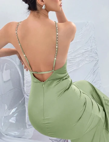 Rochie medie SHEIN, verde Verde