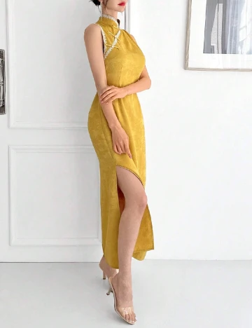 Rochie lunga SHEIN, galben