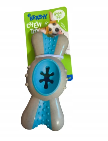 Jucarie pentru caini Beasty, gri/albastru Gri