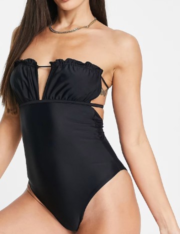 
						Costum de baie ASOS, negru