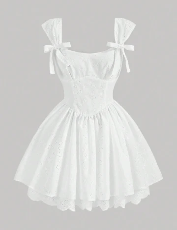 Rochie scurta SHEIN, alb