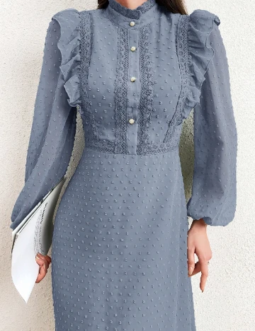 Rochie medie SHEIN, albastru