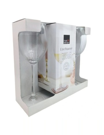 Set pahare 3 bucati Royal Leerdam, transparent