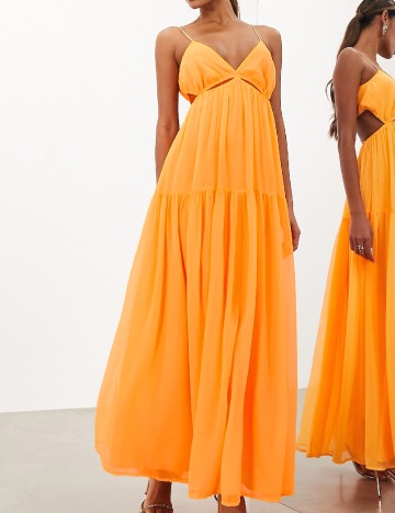 
						Rochie lunga ASOS, portocaliu