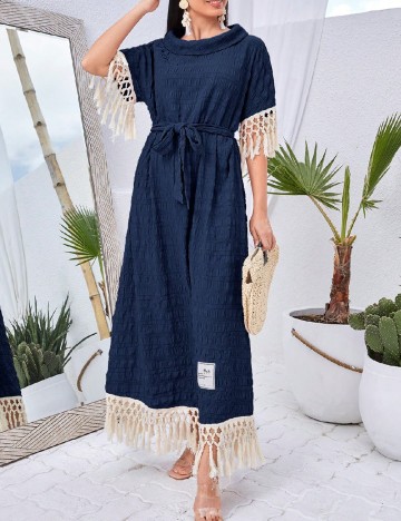 
						Rochie lunga SHEIN, albastru