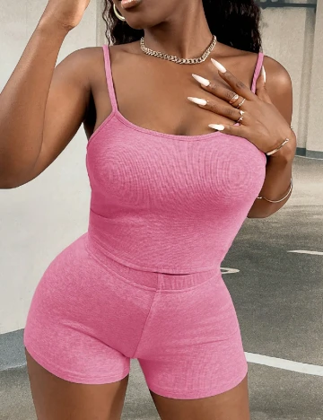 Compleu SHEIN, roz