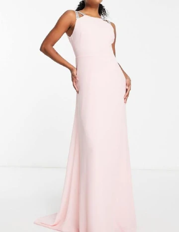 Rochie lunga TFNC London, roz
