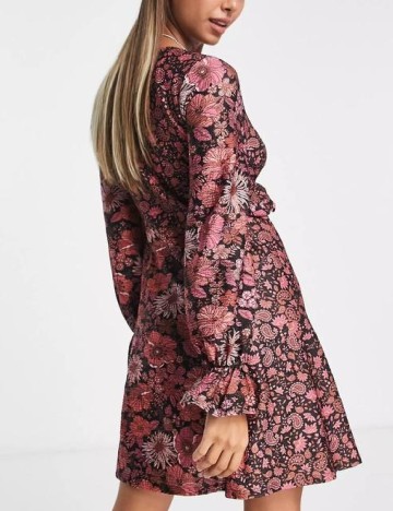 Rochie scurta Miss Selfridge, floral print
