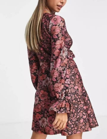 Rochie scurta Miss Selfridge, floral print Floral print