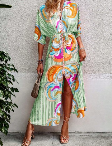
						Rochie lunga SHEIN, mix culori