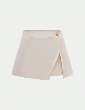 Fusta pantalon SHEIN, crem