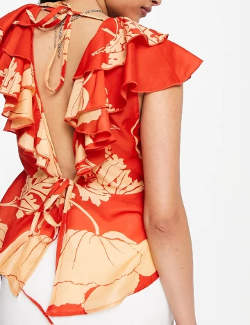 Bluza ASOS, portocaliu
