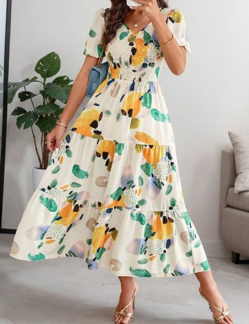 
						Rochie lunga SHEIN, mix culori