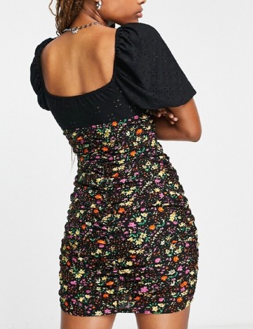 Rochie scurta ASOS, floral print