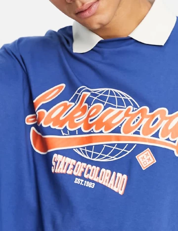 Bluza ASOS, albastru