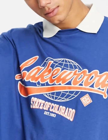 Bluza ASOS, albastru
