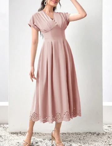 Rochie lunga SHEIN, roz