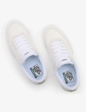 Adidasi Vans, alb/crem
