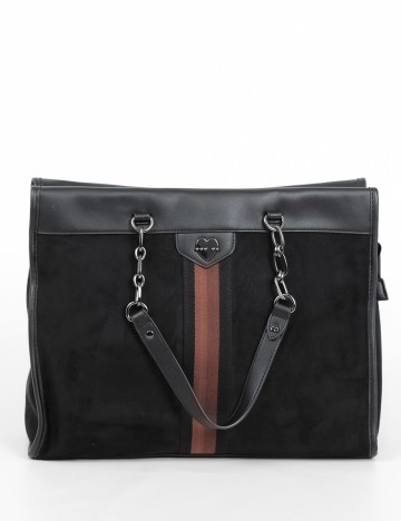 Geanta Motivi, negru/maro, UNIVERSAL