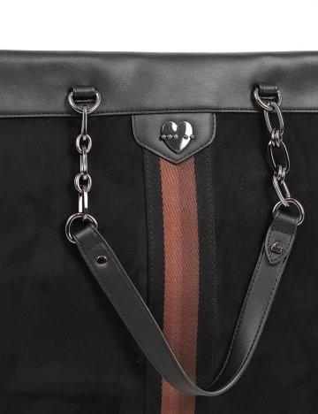 Geanta Motivi, negru/maro, UNIVERSAL